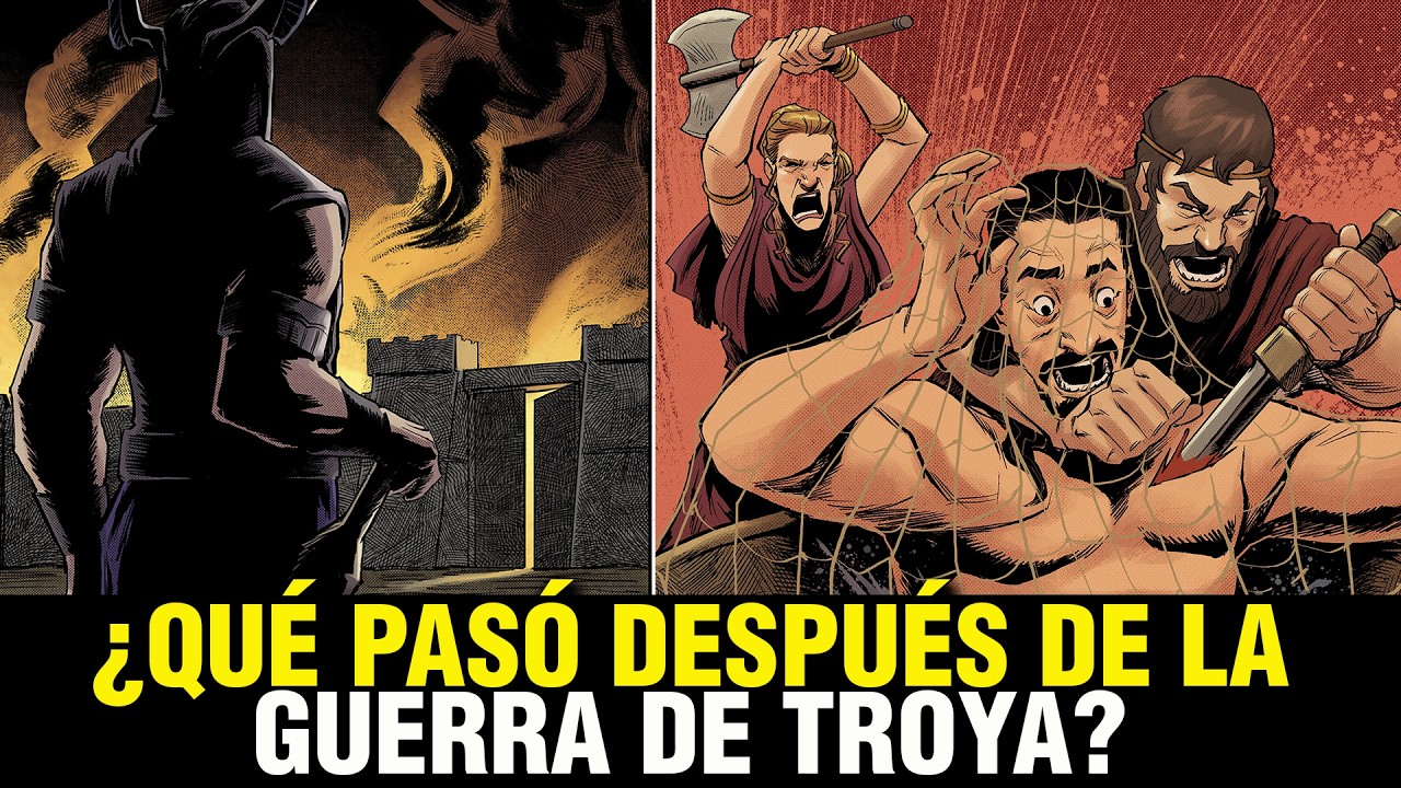 &iquest;Qu&eacute; pas&oacute; despu&eacute;s de la Guerra de Troya? Las 3 grandes sagas: La Odisea, La Eneida y La Orest&iacute;ada