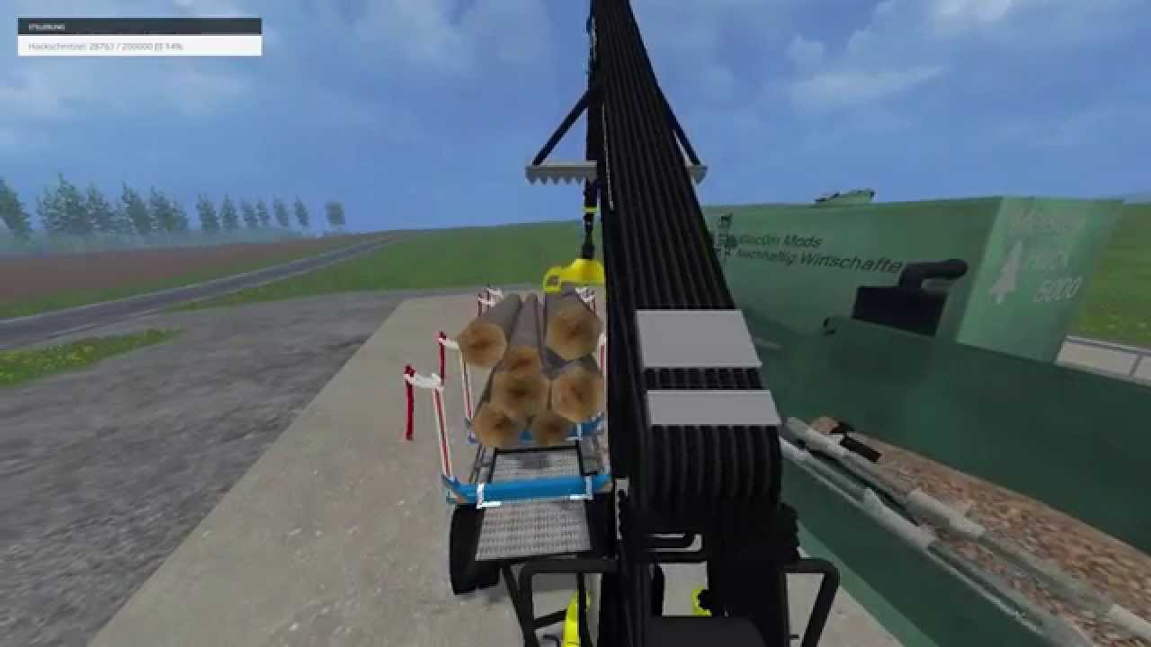 FS 15 Volvo Grumier + MeisterHack 5000 Chipper