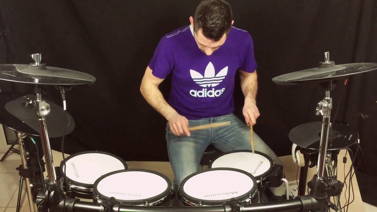 Millenium Mps-750 E-Drum Mesh set solo