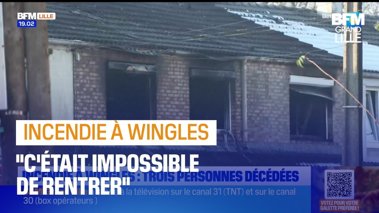 Incendie mortel &agrave; Wingles: le t&eacute;moignage d'un voisin qui est intervenu
