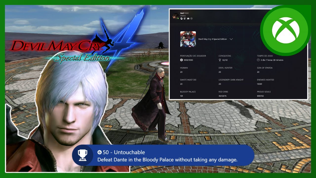 Devil May Cry 4 Special Edition | Últimos Achievements 1000G | XBOX