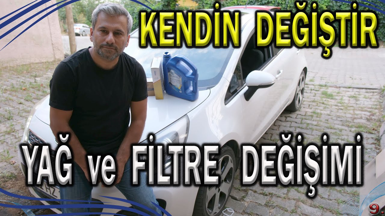 Motor YAĞ ve FİLTRE  Değişimi  -:- Kendin Değiştir -:- DIY
