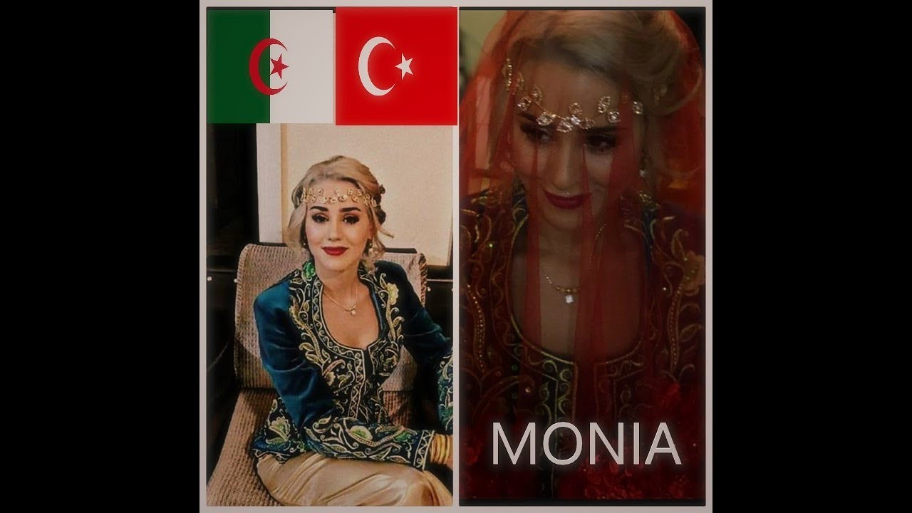 😍ليلة حنتي باللباس تقليدي جزائري و تقاليد تركية + كفاش شطحوا الاتراك على الاغاني الجزائرية