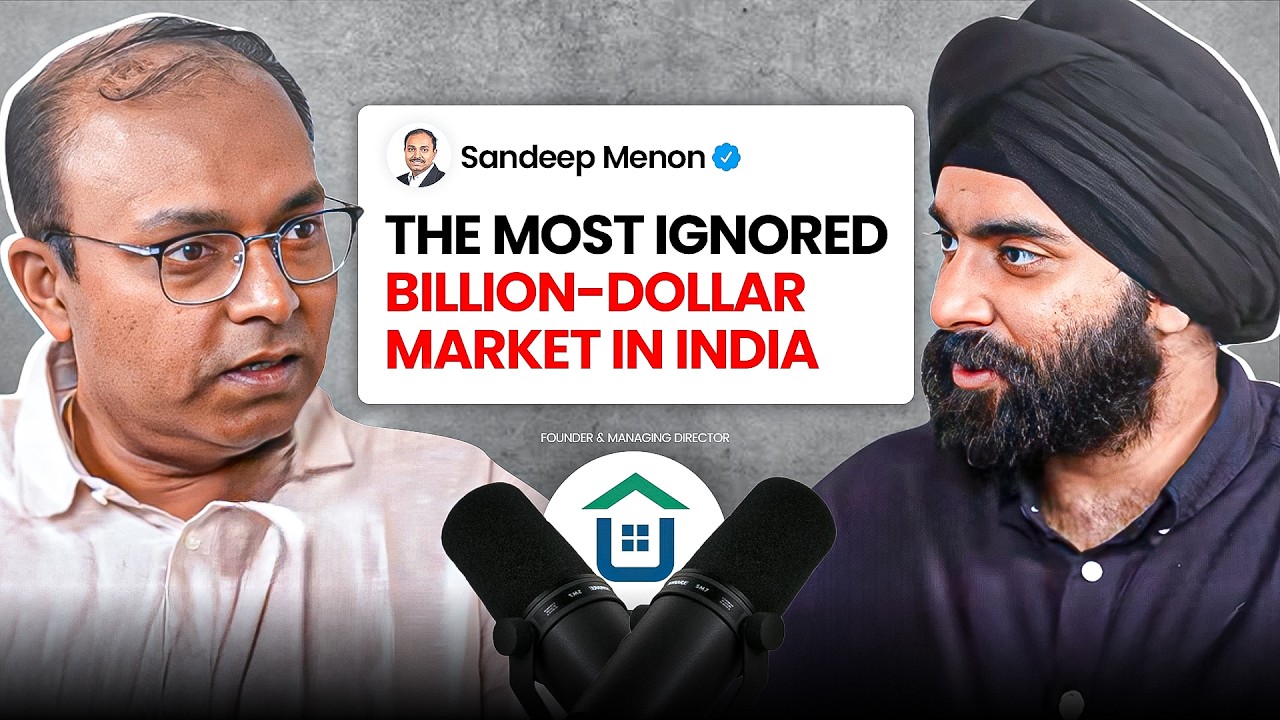 He Built a ₹11,000 Cr Company by Finding Customers EVERYONE Ignored | Sandeep Menon of Vastu Finance