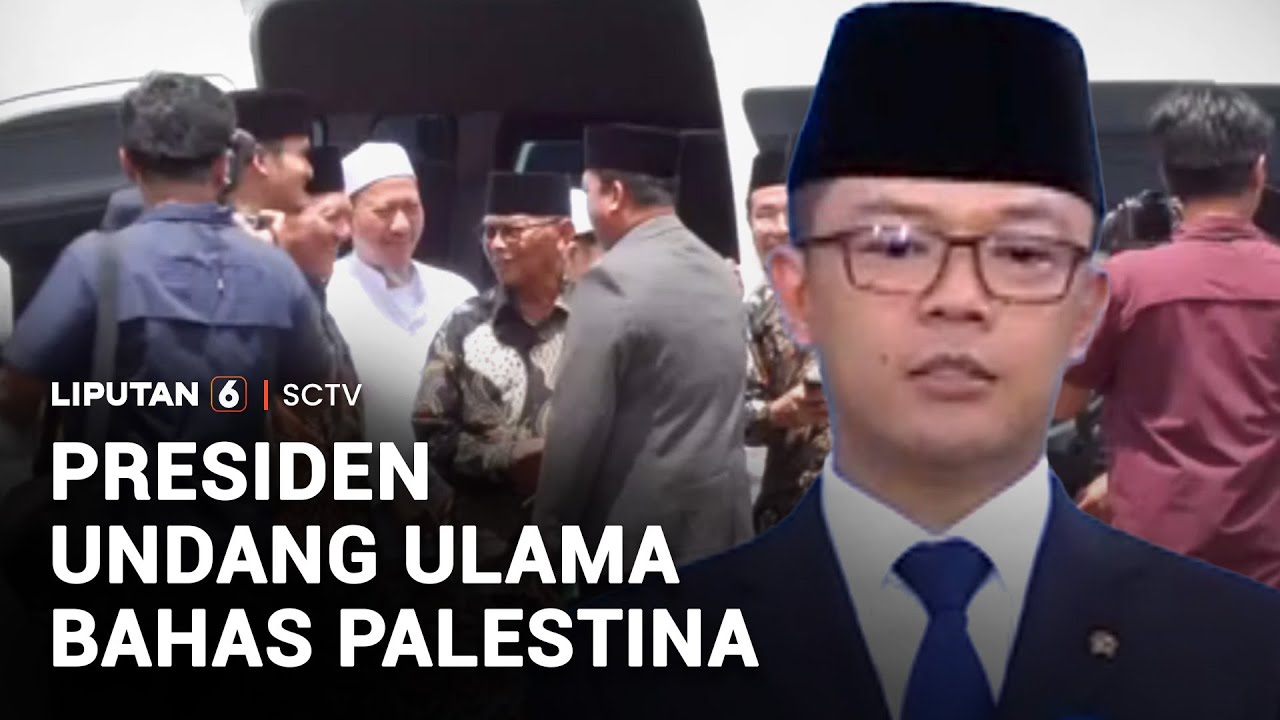Presiden Undang Ulama Bahas Palestina | Liputan 6