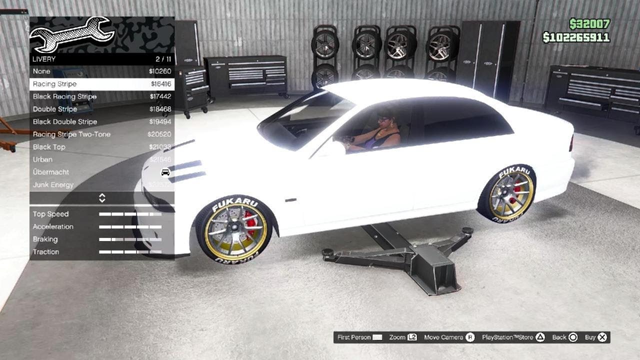 Grand Theft Auto V_Ubermacht Sentinel- Upgrades