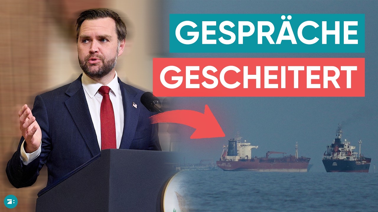 Nach Abbruch der Friedensgespr&auml;che: USA und Iran schieben sich gegenseitig die Schuld zu