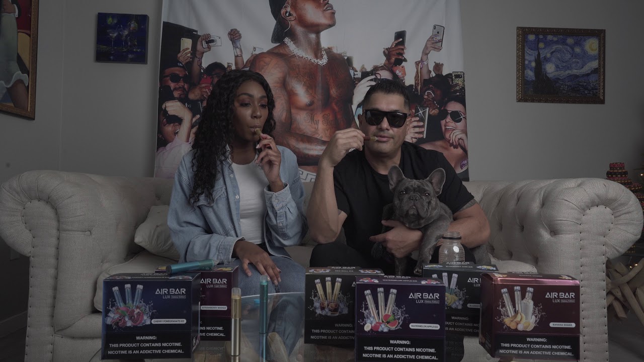 REVIEW on New Air Bar Lux (Watermelon Apple Ice) Puff Bars