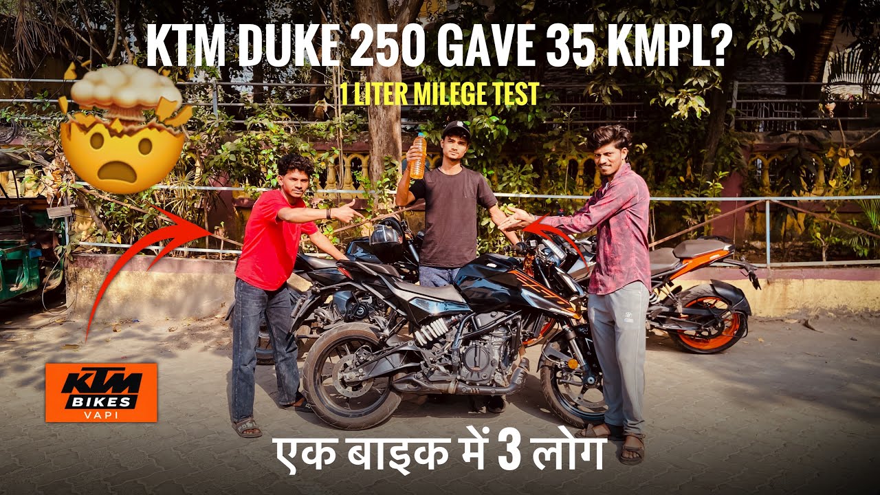 2026🔥 New KTM Duke 250 mileage test || Duke 250 1 litre mileage test || Gen3 high speed mileage test