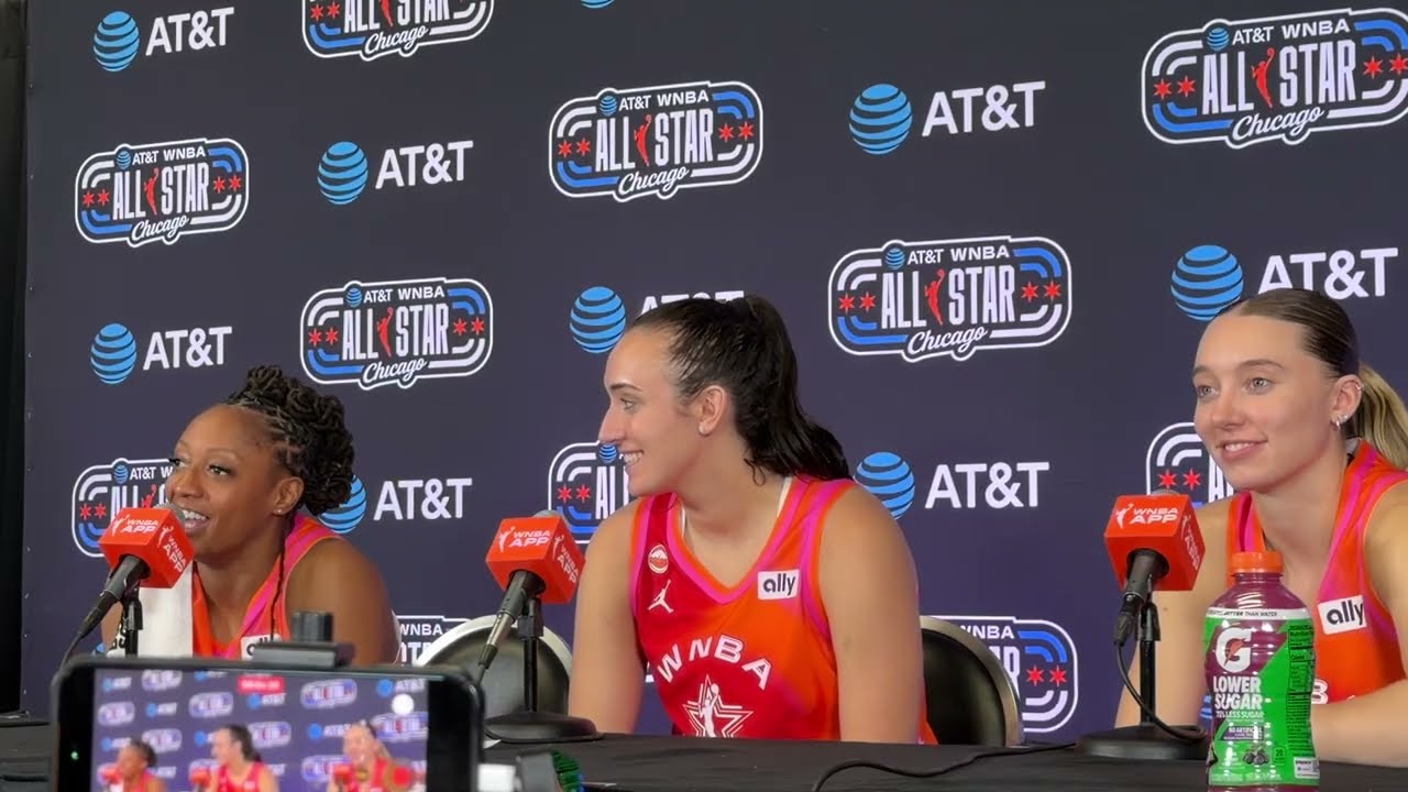 Kelsey Mitchell, Marina Mabrey, Paige Bueckers After 2026 WNBA All-Star Game