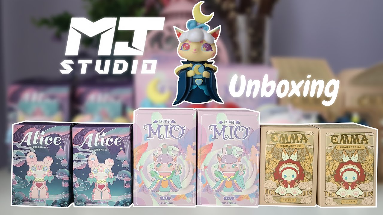 MJ Studio Blind Box Unboxing (Alice Gift, Emma Secret Forest & MIO) SECRET HIDDEN EDITION!