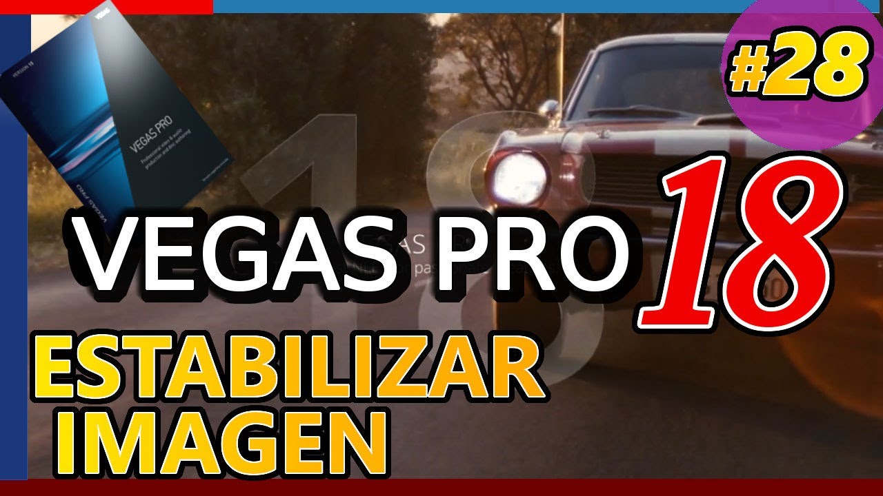 VEGAS PRO 18: ESTABILIZAR LA IMAGEN de un video tembloroso, cámara inestable. Tutorial 28 español