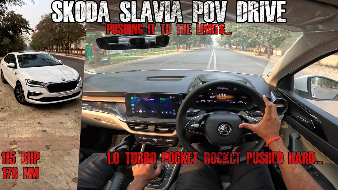 2026 SKODA SLAVIA | PRESTIGE | 1.0L 114BHP | POV Drive #18 | SLAVIA |4K| #slavia #skodaslavia #skoda