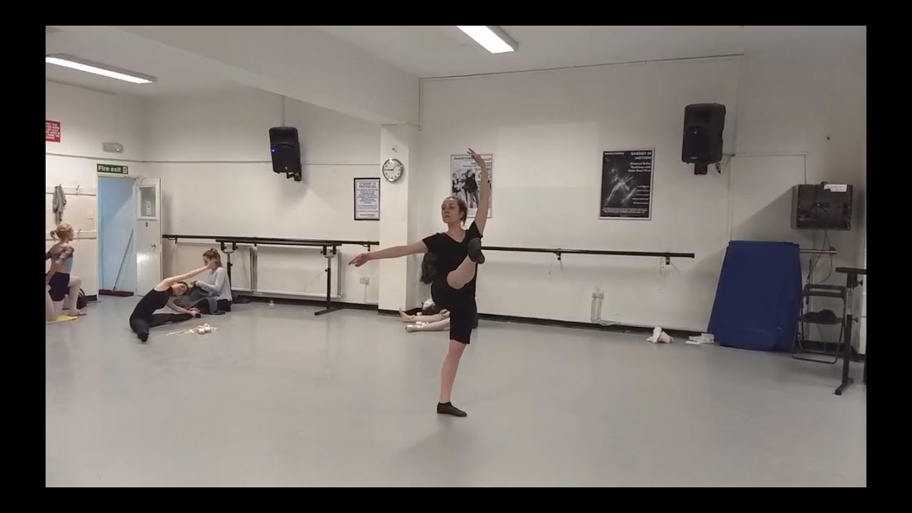 Promenade In Arabesque: ballet tutorial (beginner)