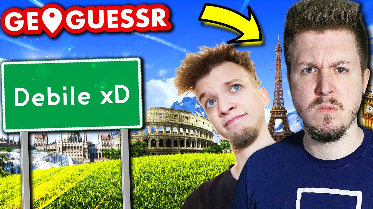 🌎 Dwa DEBILE gubią się W EUROPIE w EKIPOWYM GEOGUESSR!