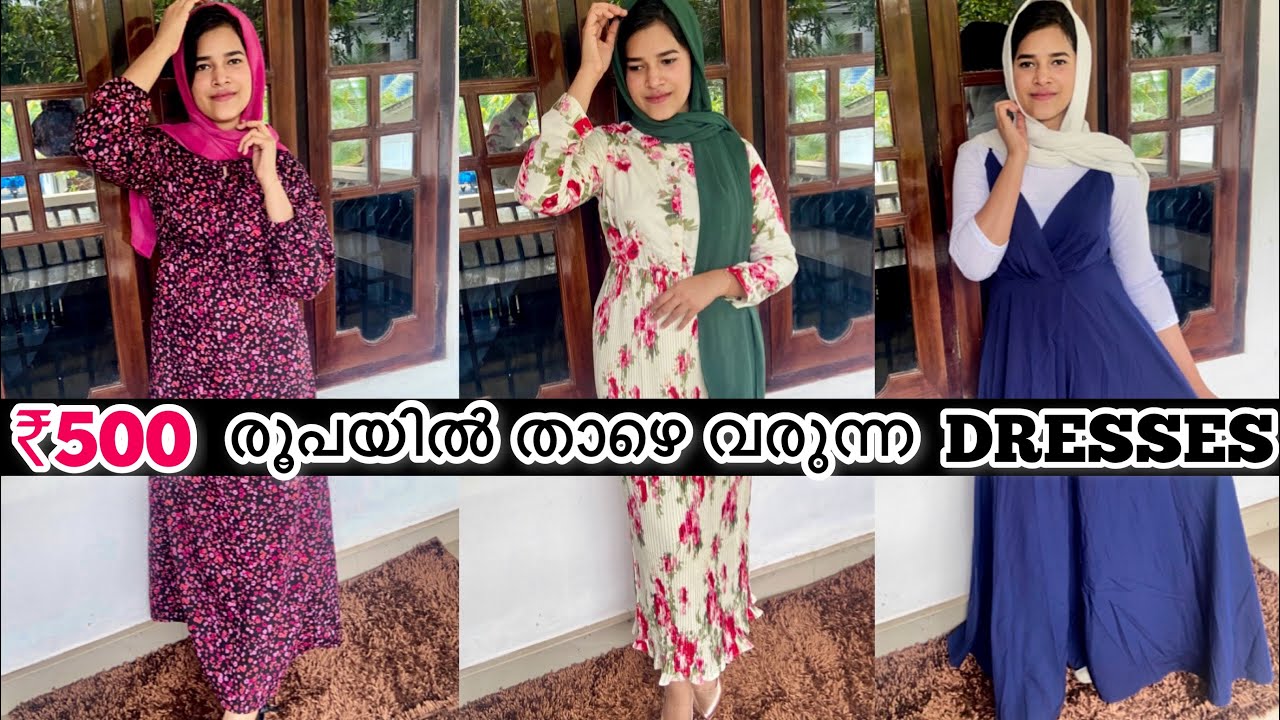 👗 Under ₹500 | MAXI DRESS HAUL from AMAZON | Affordable full length dresses #amazondresshaul