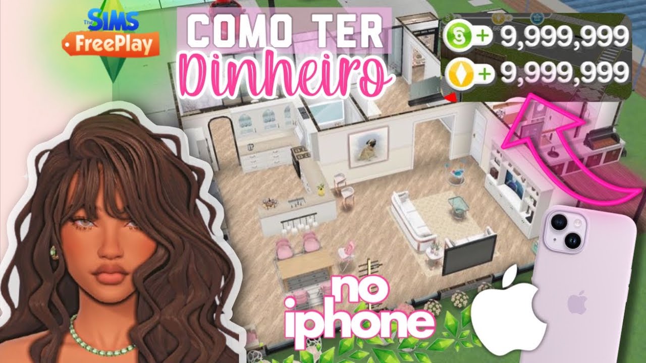 COMO CONSEGUIR DINHEIRO INFINITO NO THE SIMS FREEPLAY USANDO IPHONE! (Novo método)