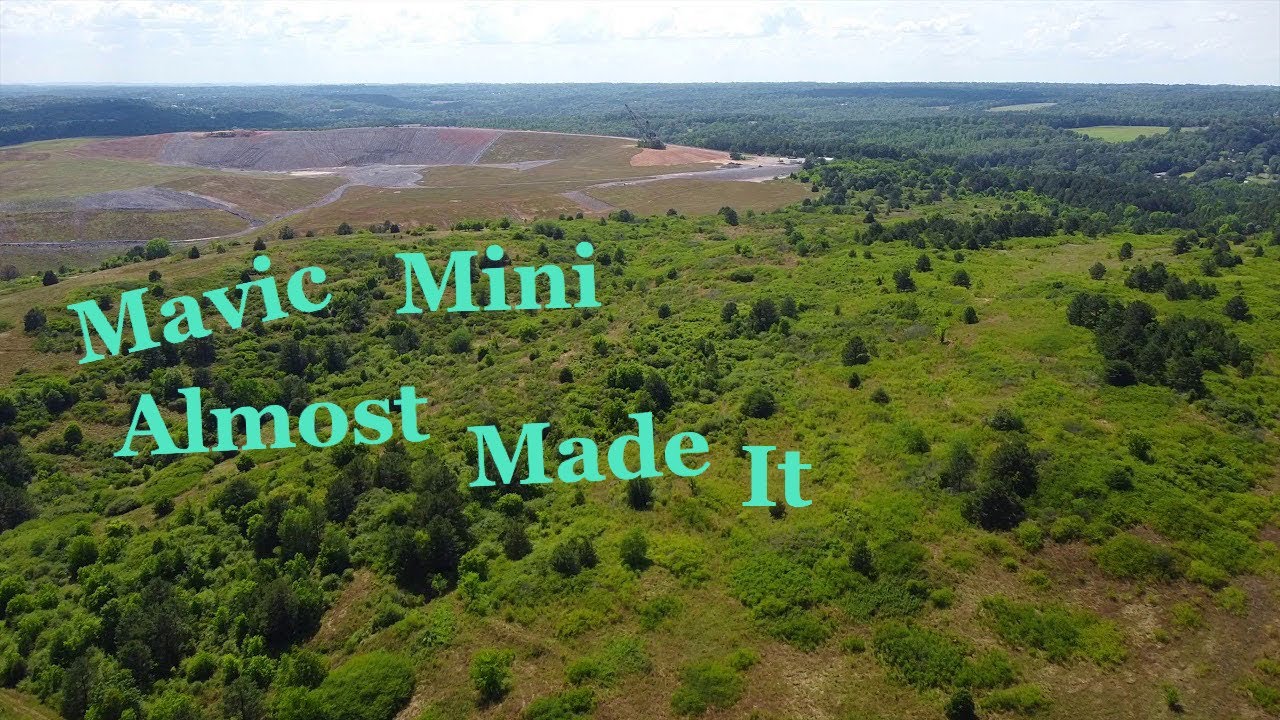 DJI MAVIC MINI - Almost made it to the Abandoned Draglines.