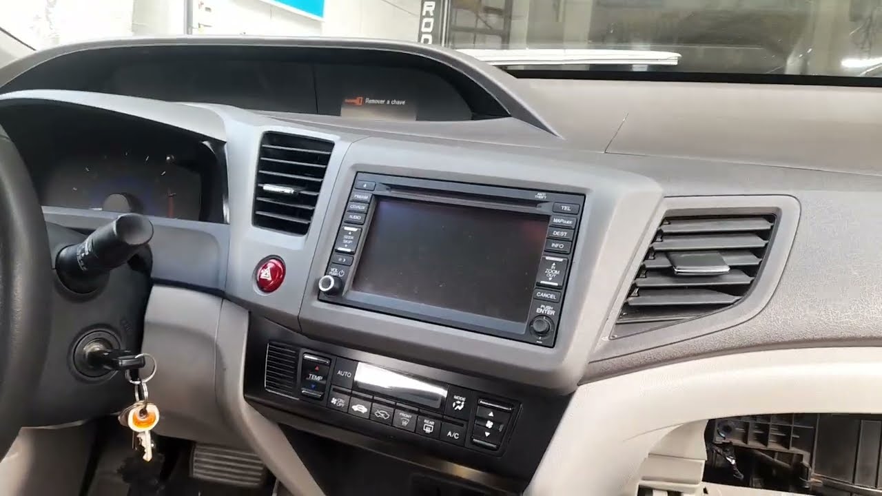 airbag honda civic estourado ?? luz de airbag honda civic 2013 acesa como apagar #airbag #mecanica