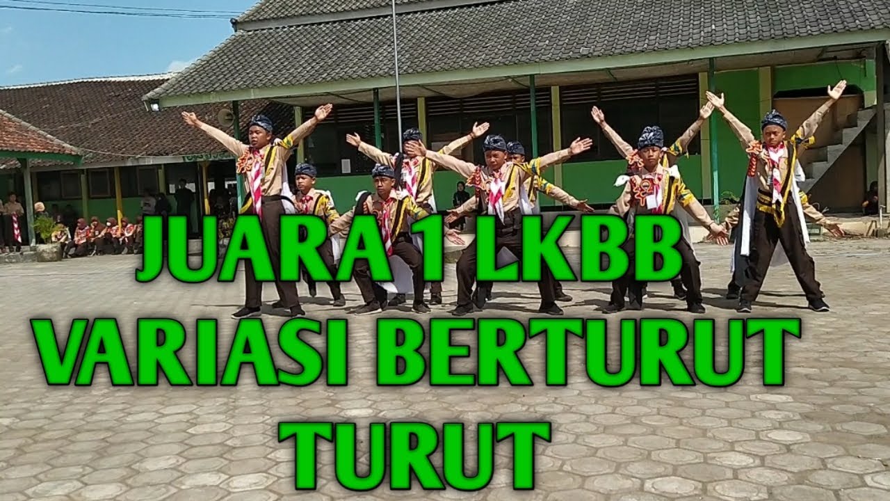 Mantab. Juara 1 LKBB Variasi dan Formasi Penggalang Putra Pangkalan SMP NW ANJANI di KPK