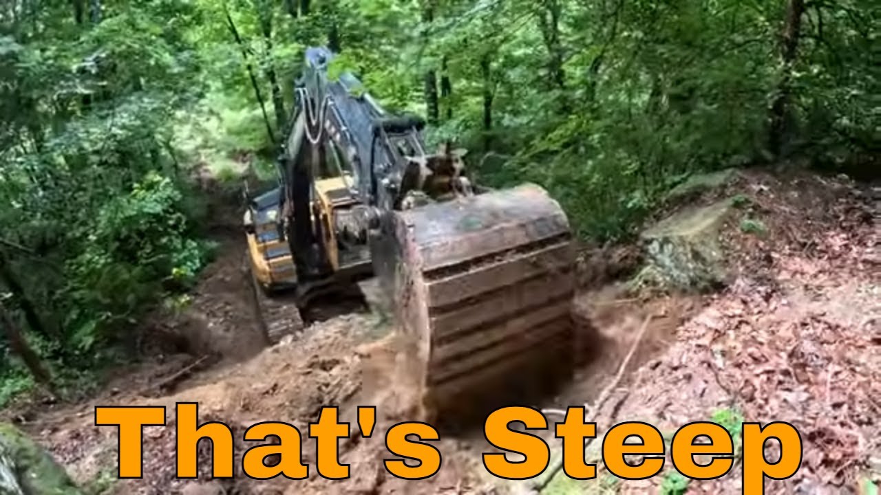 Can This 235 Conquer the Steepest Slope We Have Ever Worked!!