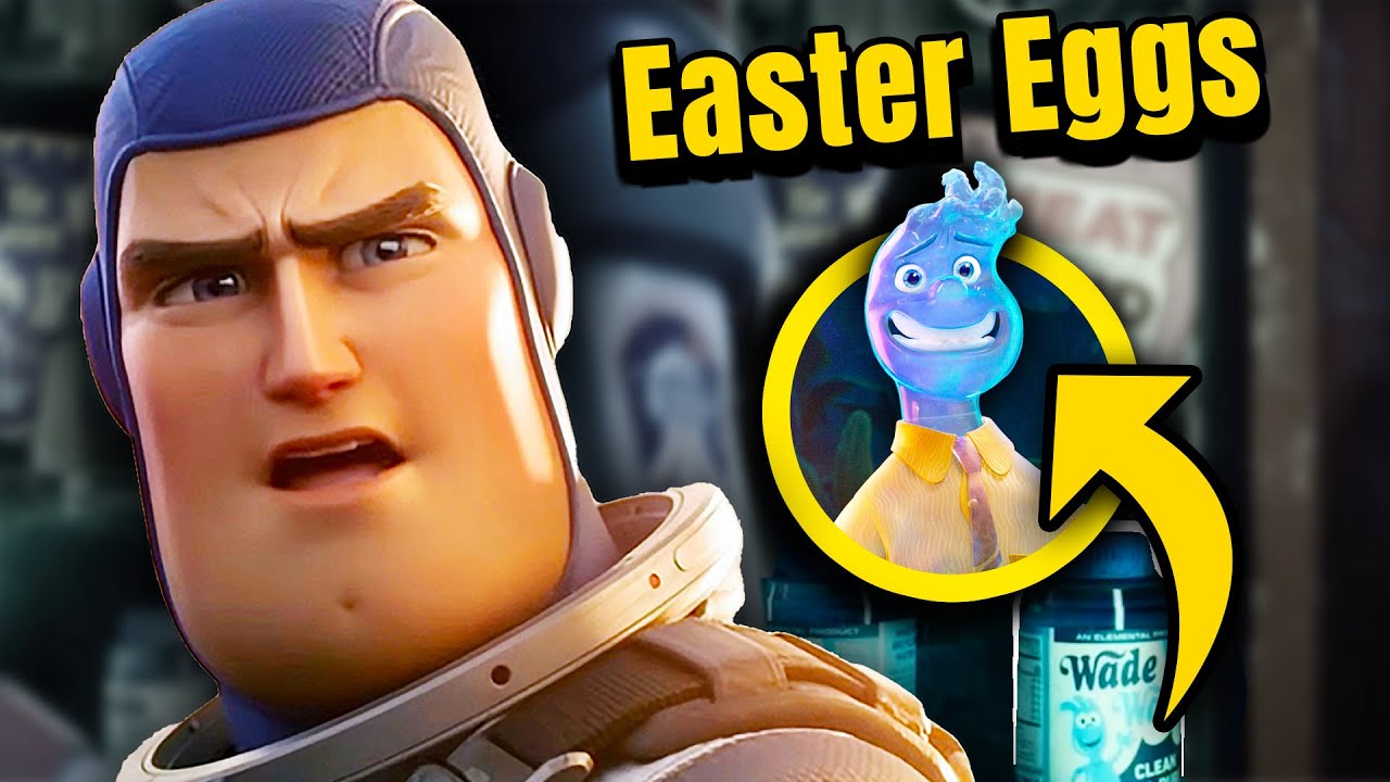 All Pixar Easter Eggs You Missed