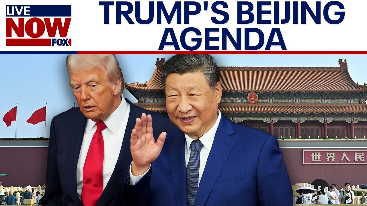 Trump, China's Xi to discuss global trade and war during high-stakes visit