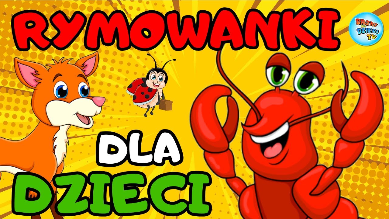 RYMOWANKI dla Dzieci | Jan Brzechwa + Nauka Kolorów + Zwierzęta 🦊
