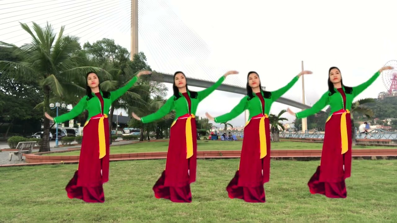 Múa chèo HỘI LÀNG QUÊ EM .bản múa tay đẹp quá