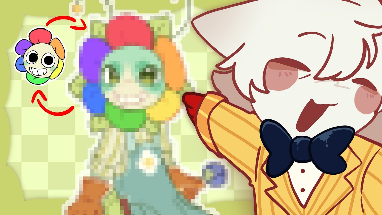 REDESENHANDO PERSONAGENS DE DANDY'S WORLD