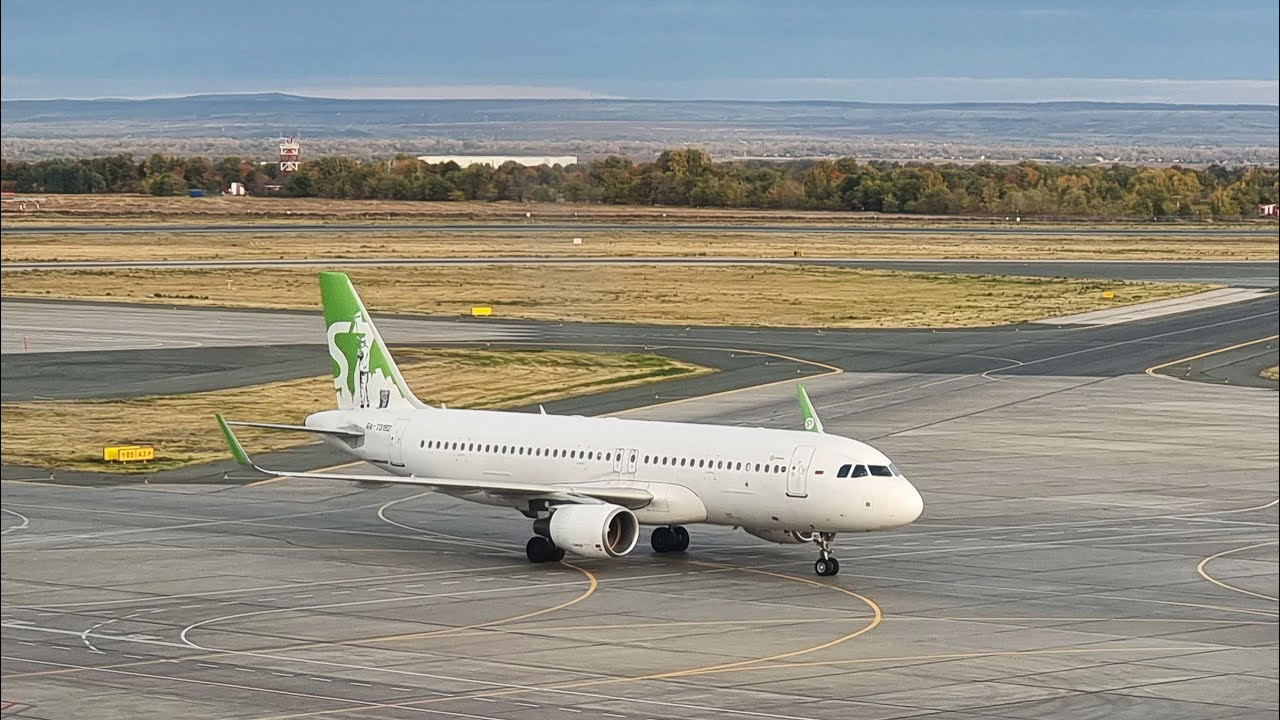 Airbus A320 а/к S7 Airlines | Рейс Самара — Москва