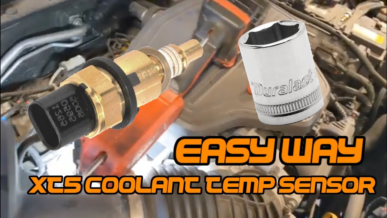 How to Replace XT5 Cadillac Coolant Temp Sensor EASY WAY