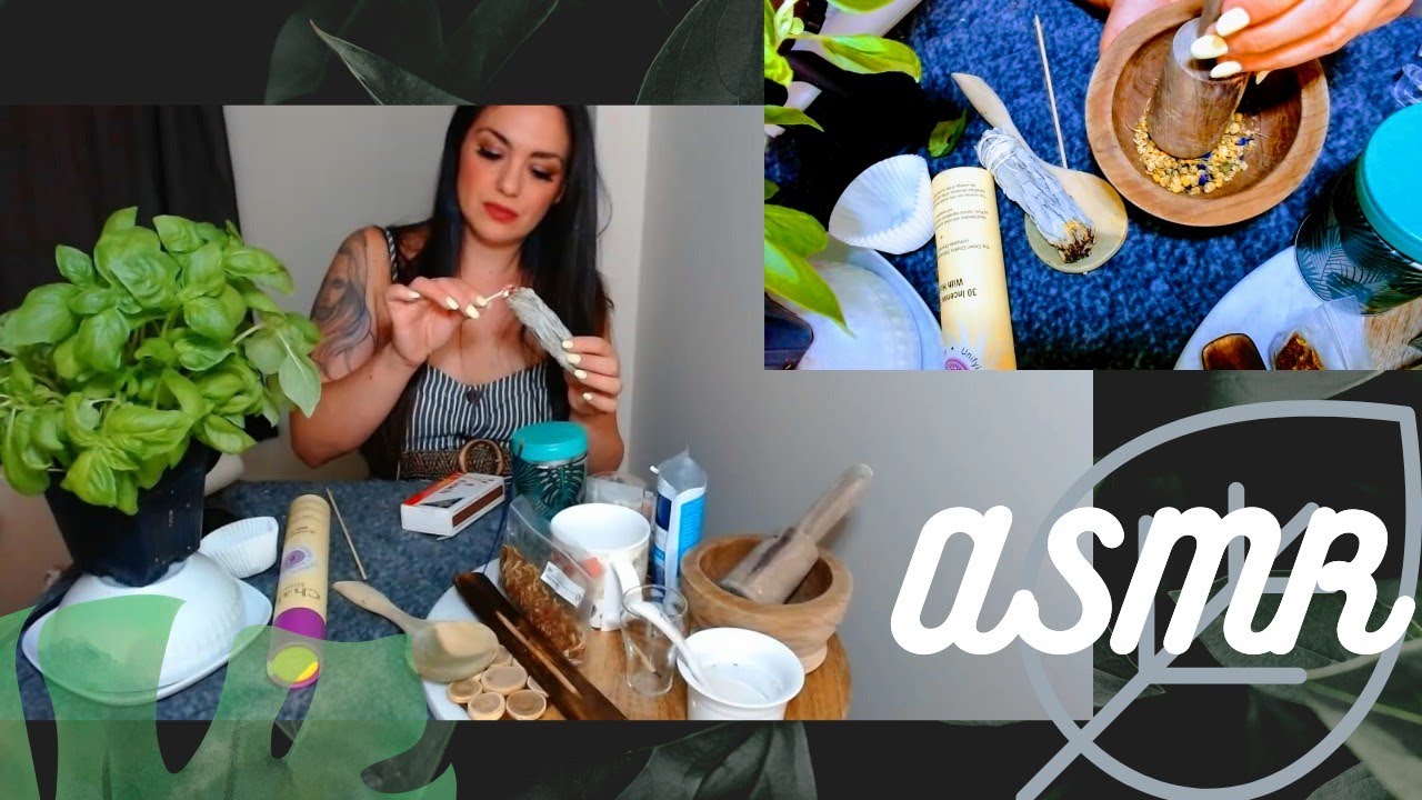 ASMR FRANÇAIS ROLEPLAY MÉDECINE NATURELLE HERBAL SHOP HERBORISTERIE   ( intense crinkle, bois, feu )