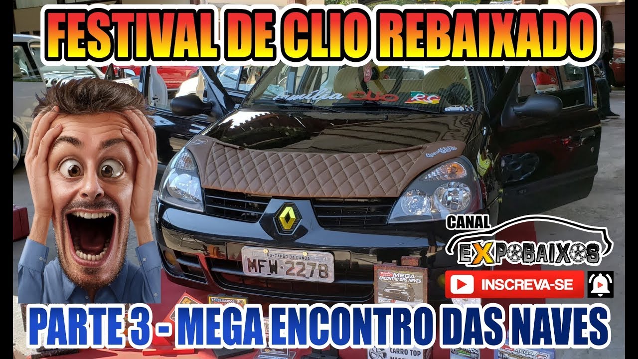 FESTIVAL DE CLIO REBAIXADO - ANIVERSÁRIO 4 ANOS FAMÍLIA CLIO