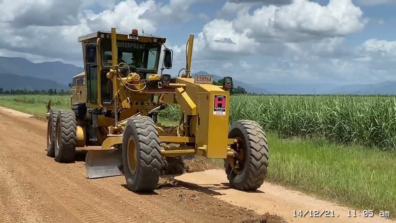 Heavy Grade.  With articulation of grader