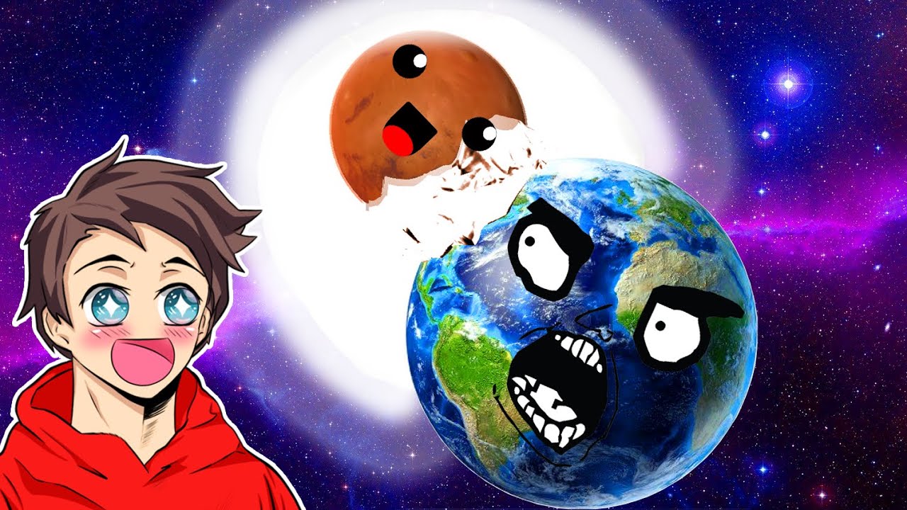 ❄️ KIEDY MARS UDERZA W ZIEMIE Z 10X PRĘDKOŚCIĄ ŚWIATŁA  | Universe sandbox 2 |