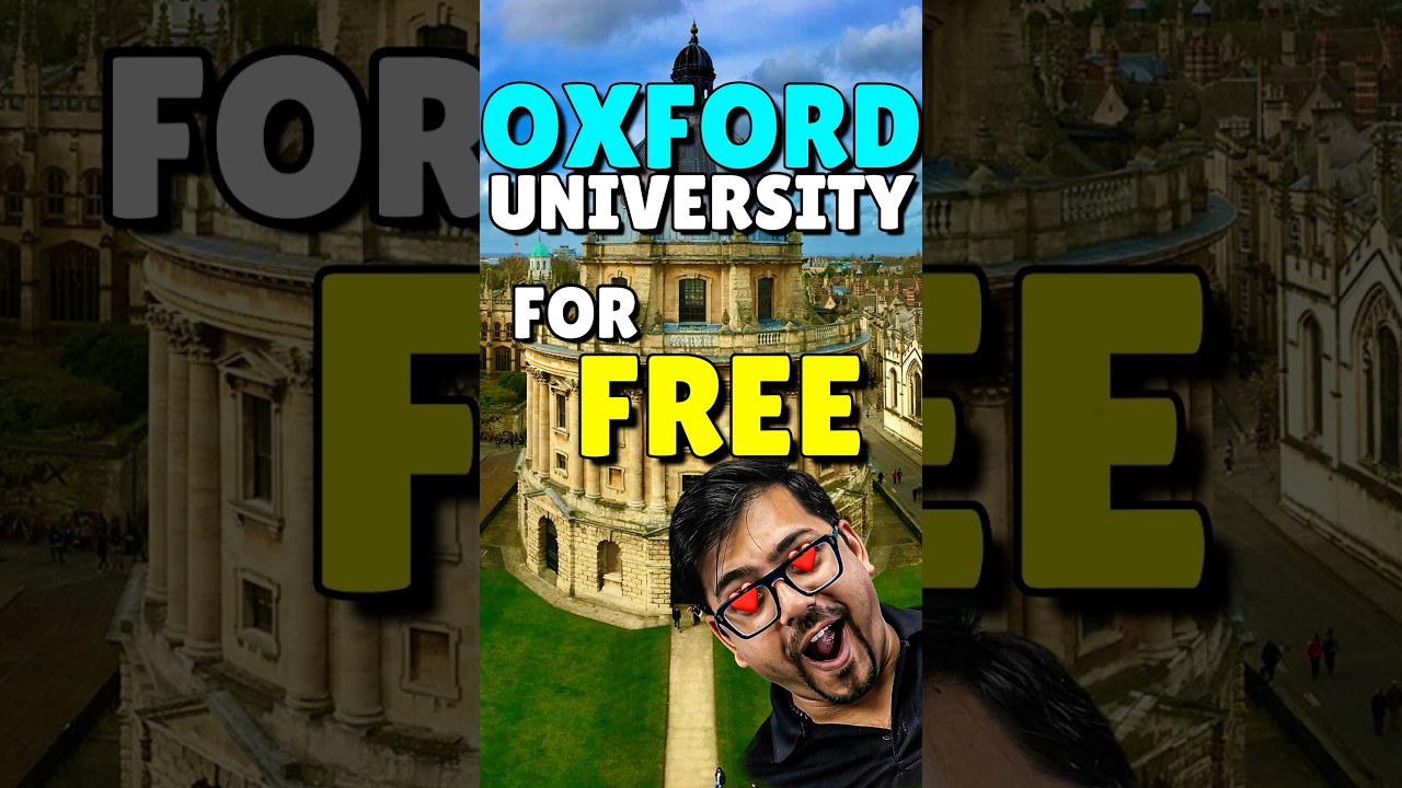 Study in University of Oxford for FREE😍😍#studyabroad #studyabroadfree #oxforduniversity #foreign