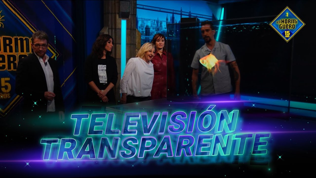 La primera televisi&oacute;n transparente - Ciencia - El Hormiguero
