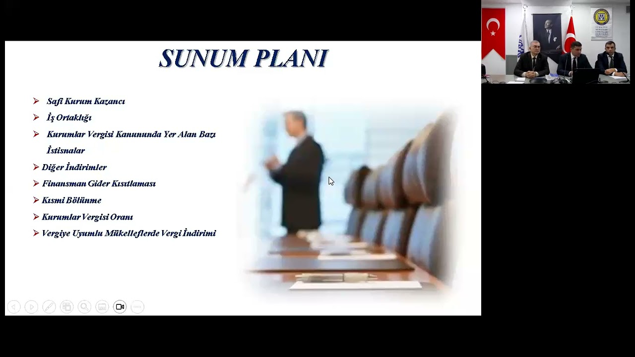 8 Nisan 2025 TMUD Aylık Toplantı - Kurumlar Vergisi Yasasında, Özelgeler Işığında Özellikli Konular