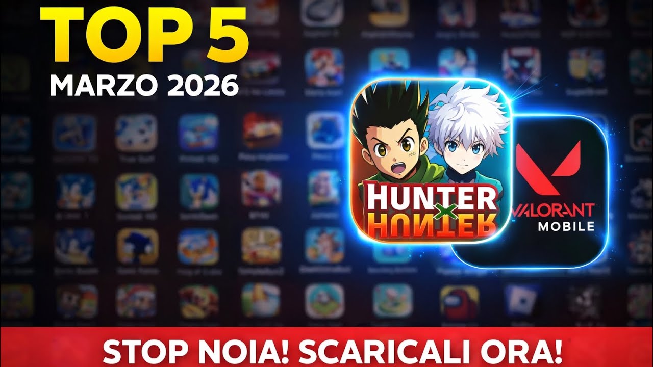 TOP 5 GIOCHI MOBILE MARZO 2026 📱