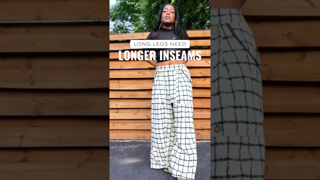 Best Wide-Leg Pants for Tall Women! ✨ Manhattan Trouser Try-On 