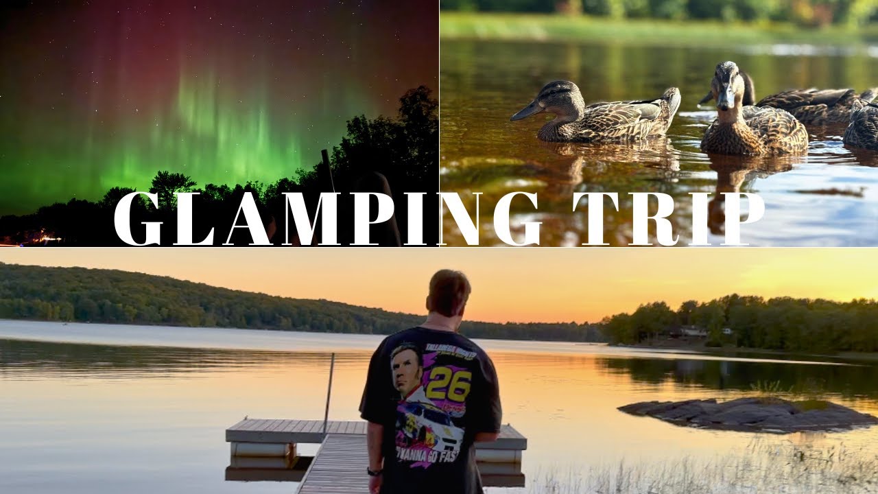 vlog | our annual camping (glamping) trip! | Juliana Payne