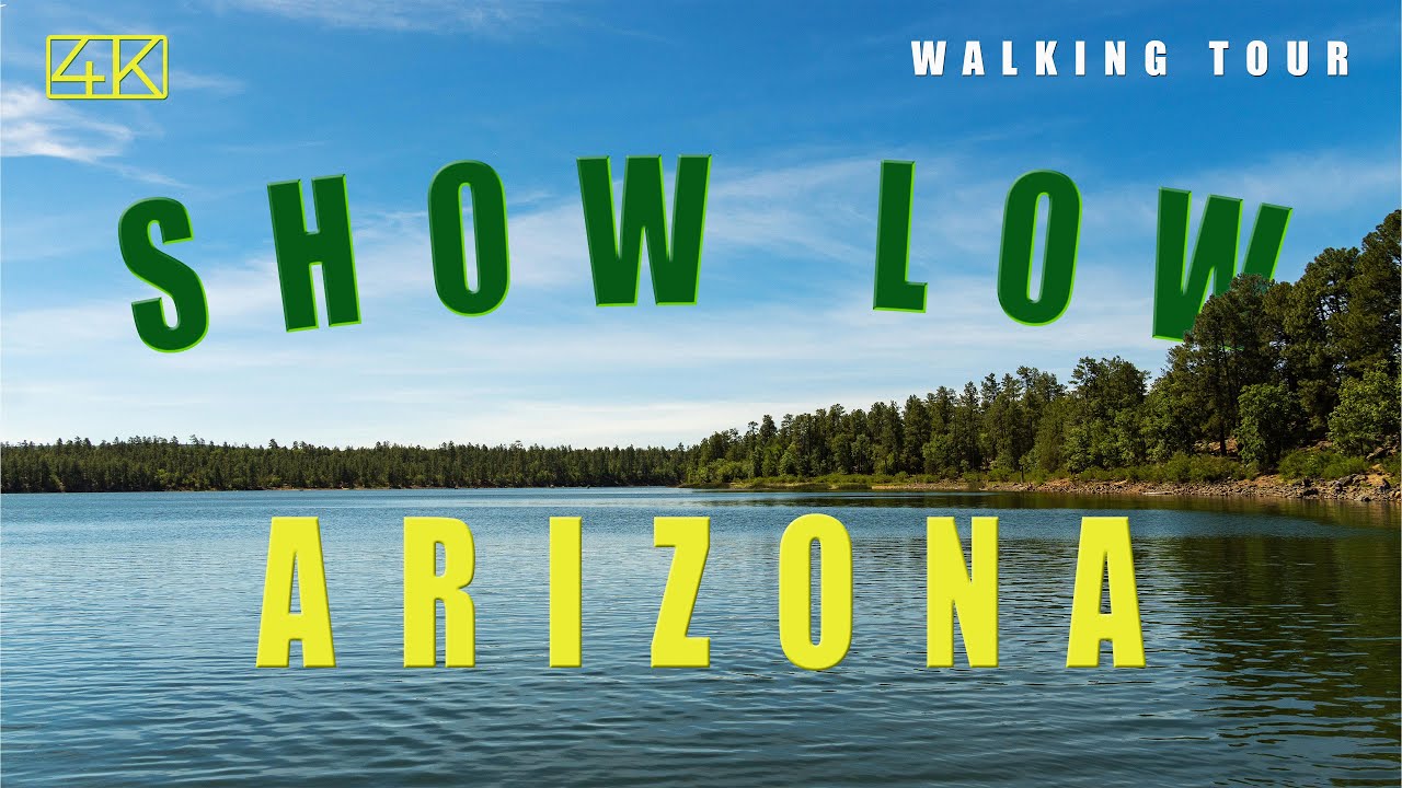 Show Low Arizona [4K] Walking Tour (2022)