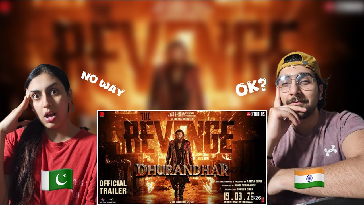 Dhurandhar The Revenge Official Hindi Trailer | Reaction by Husband vs Wife *Honest Review*