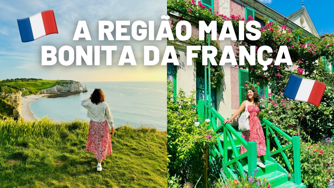 NORMANDIA: Bate-volta de Paris para Giverny e Étretat | 2025