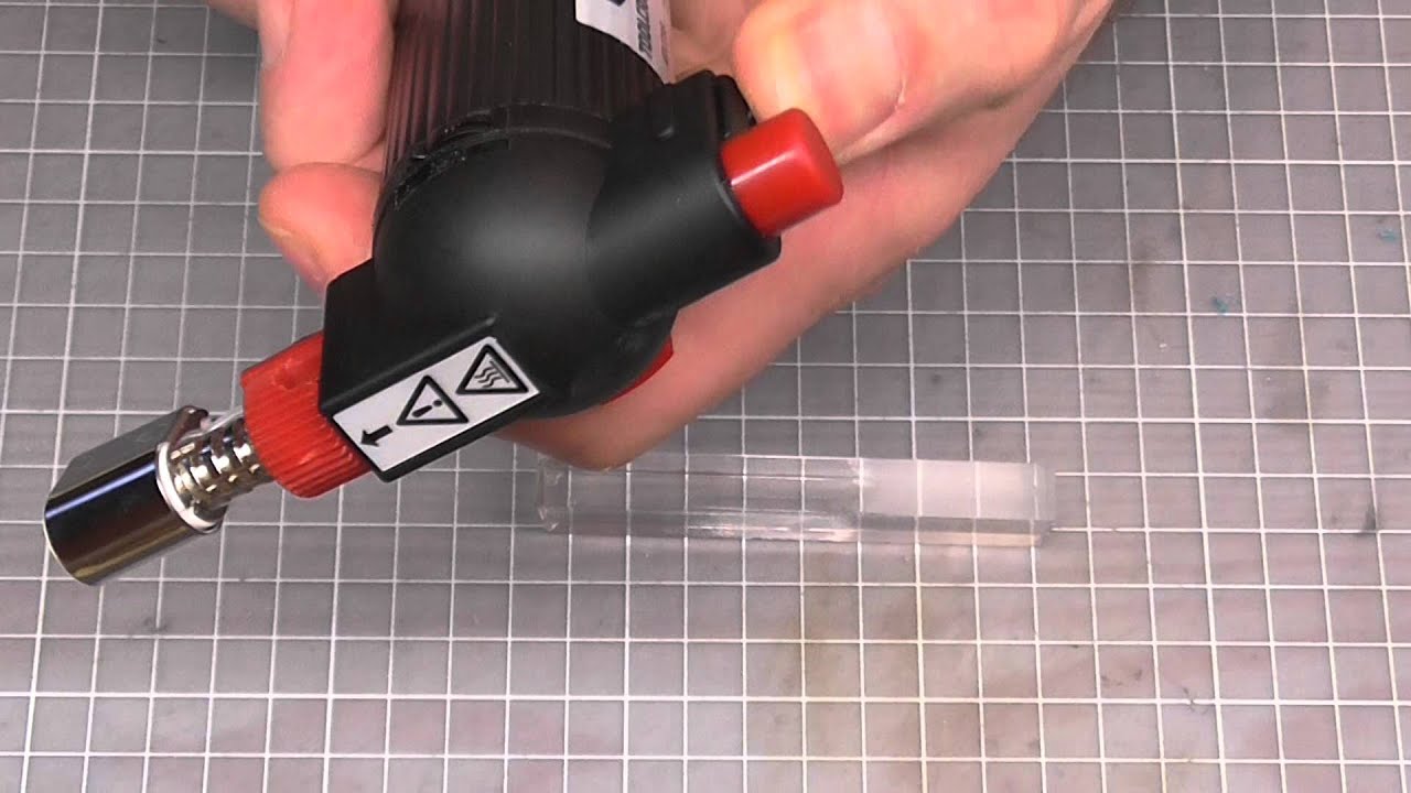 Demo-Video: Schnittkantenbearbeitung bei Plexiglas mit L&ouml;tbrenner