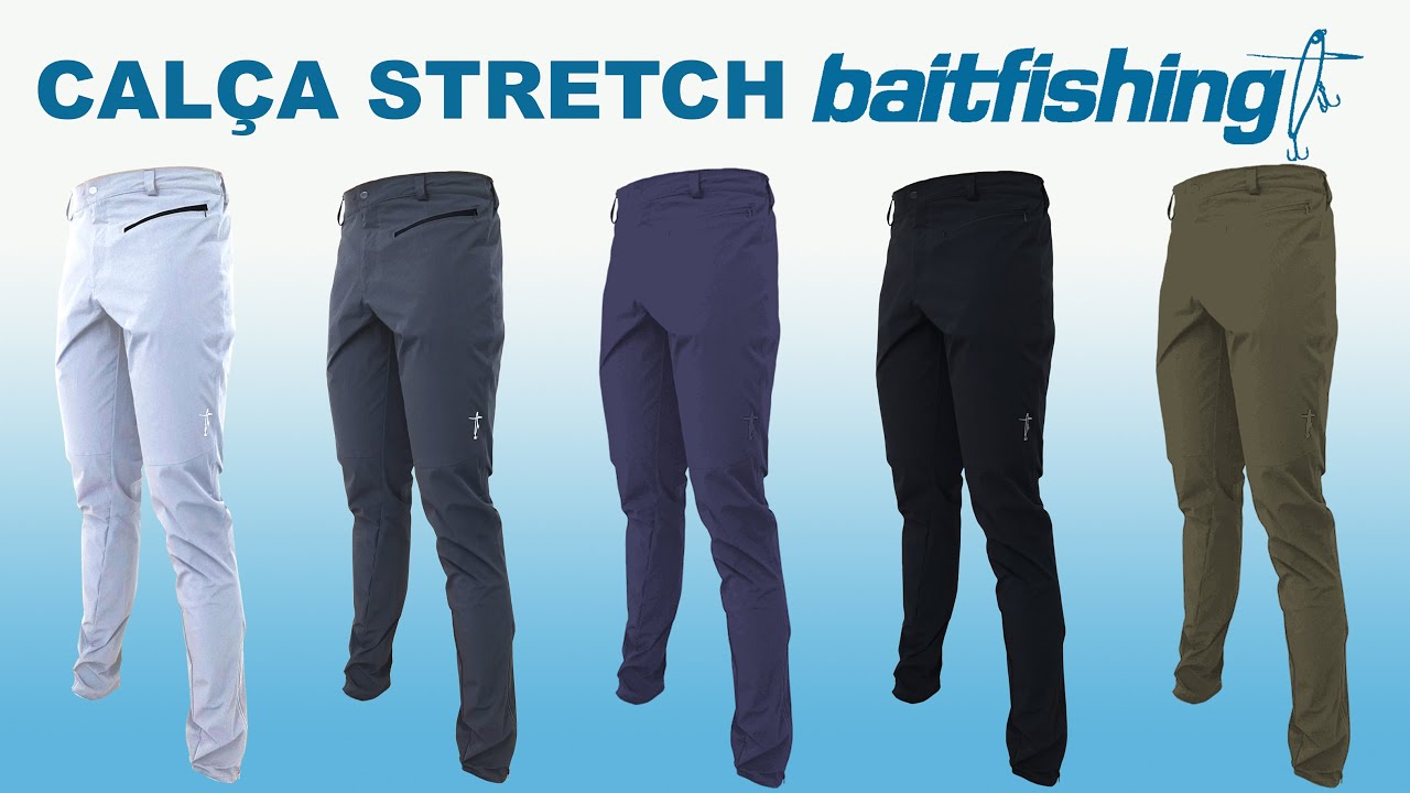 Cal&ccedil;a de pesca super leve e extremamente confort&aacute;vel!
