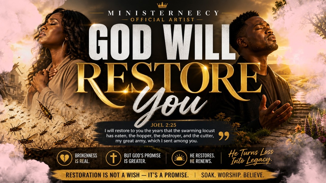 God Will Restore You | A Cry for Restoration and Renewed Abundance Worship Song | 🕊️