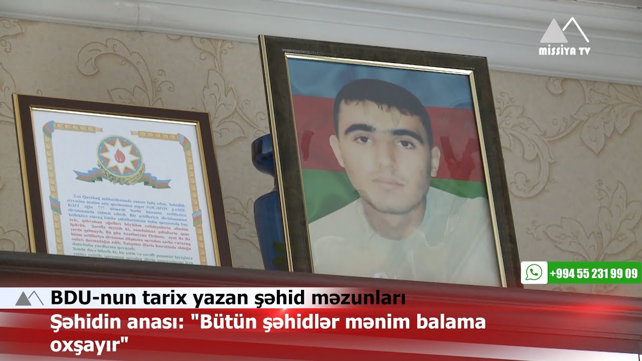 🔴 Şəhid anası: 