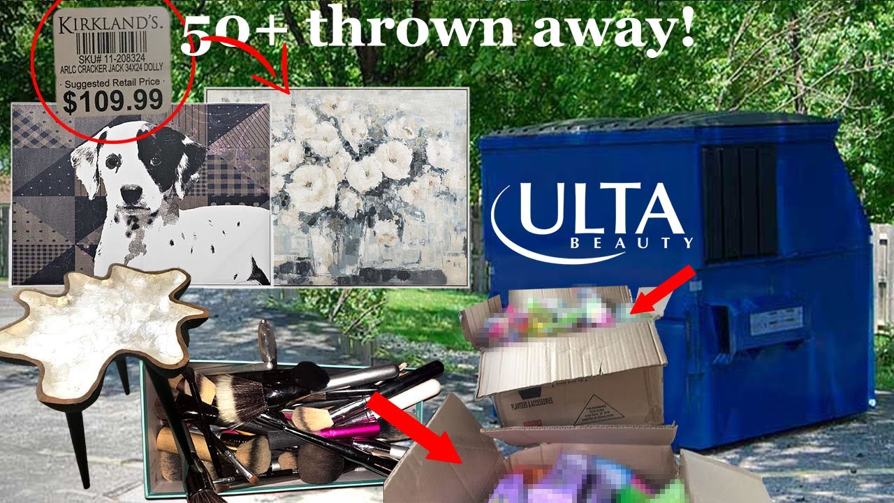 EVERYTHING IS OPEN AGAIN & I SCORED HUGE!! DUMPSTER DIVING FOR 24 HOURS!!